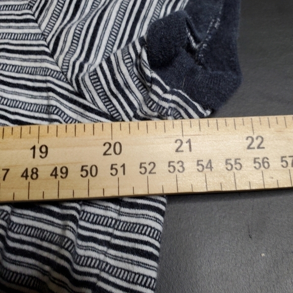 Original Penguin Men Striped T Shirt Size XL Blue White - Picture 9 of 9